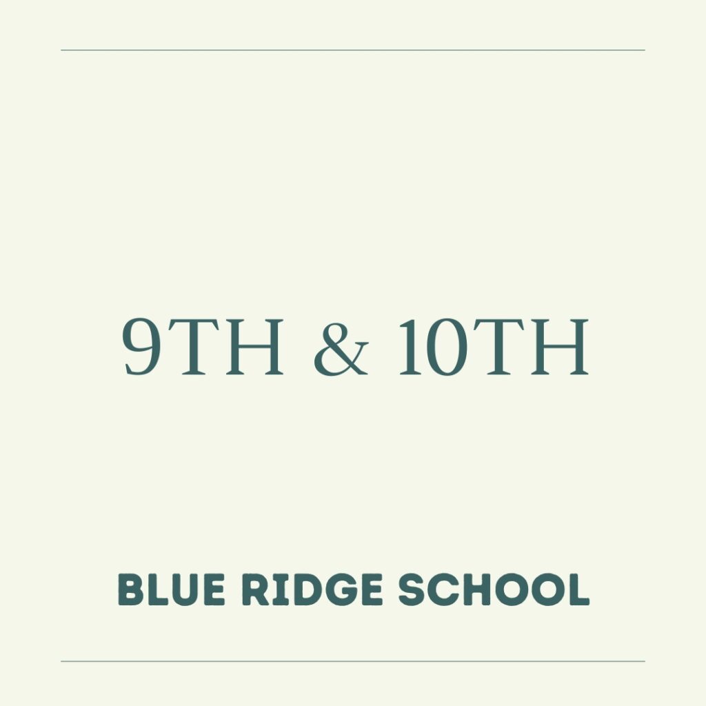 Blue Ridge School – YogisKids