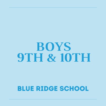 Boys 9th and 10th Class