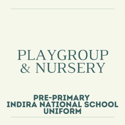 Playgroup & Nursery- INS PP