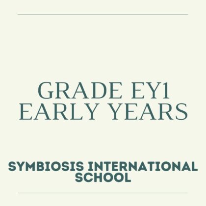 EY1 (Early Years) Grade EY1