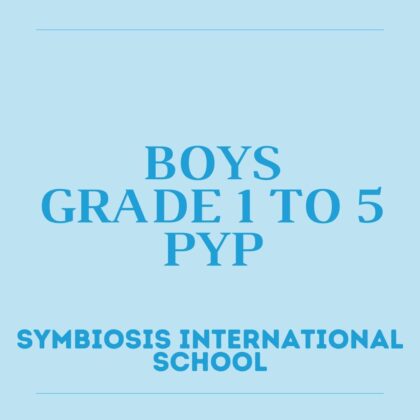 Boys 1st to 5th PYP